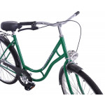 Mestský retro bicykel 28" Universal zelená